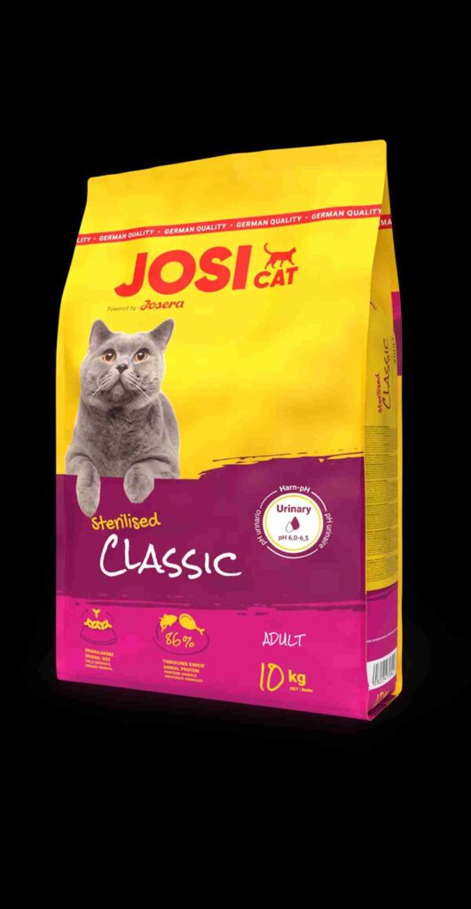 غذای گربه جوسی کت گربه عقیم شده کلاسیک جوسرا – JOSICAT STERILISED CLASSIC