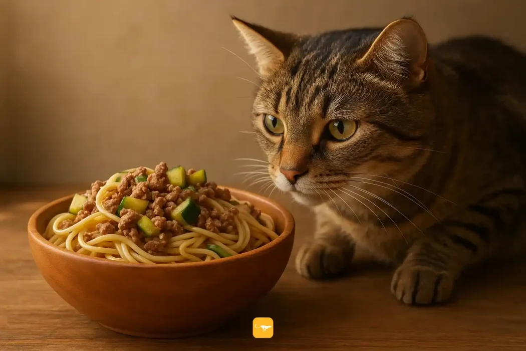 طرز تهیه غذا گربه با ماکارونی