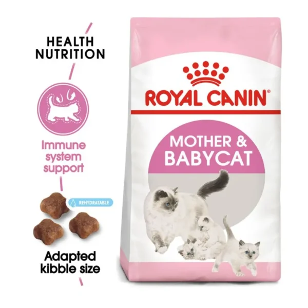 غذا خشک گربه Mother & Babycat بسته بندی غذا خشک گربه Mother & Babycat