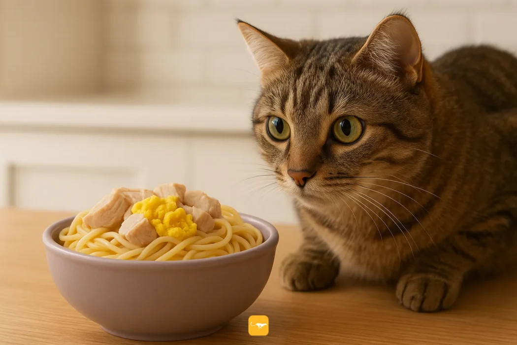 طرز تهیه غذا گربه با ماکارونی