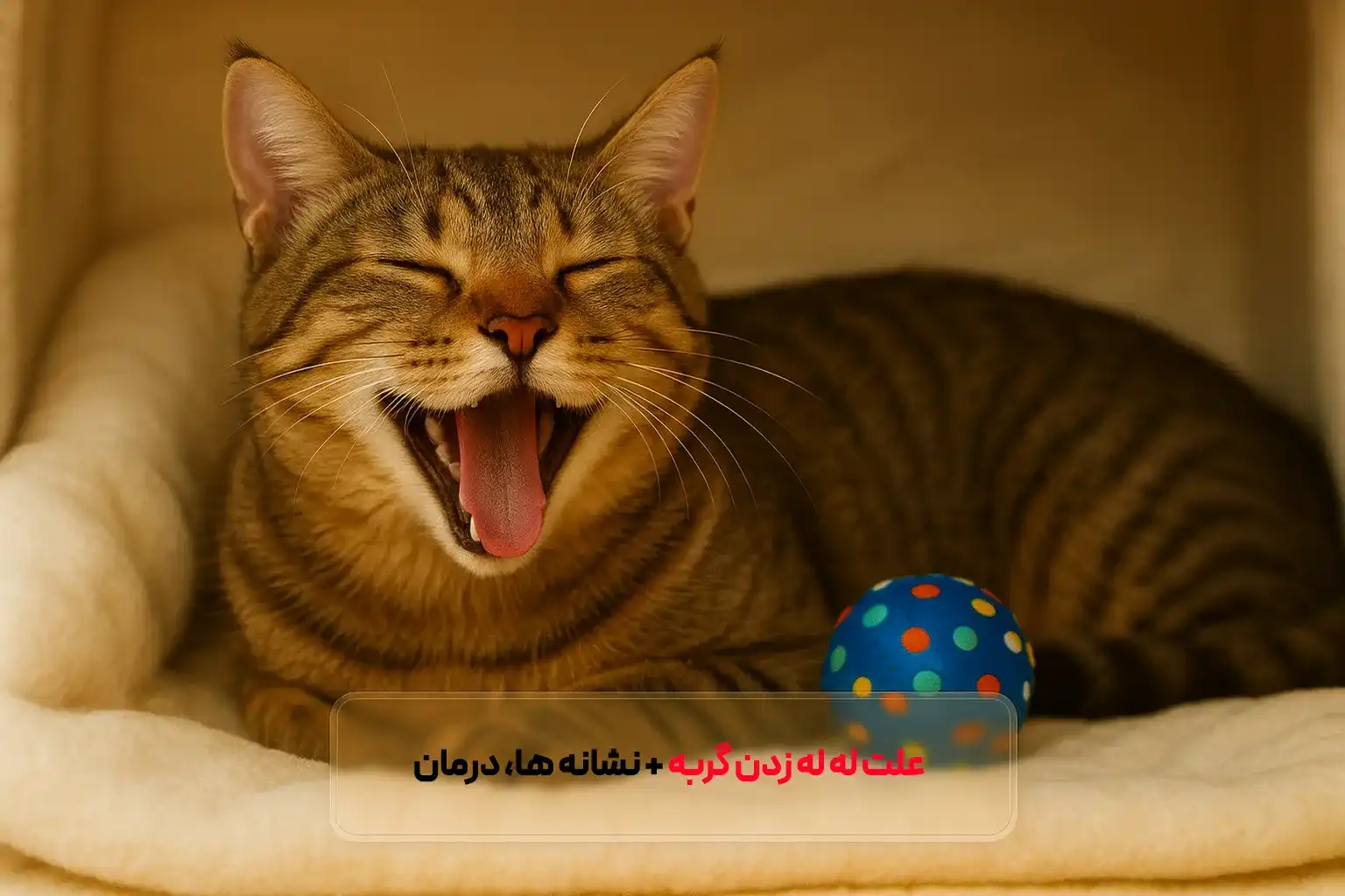 علت له له زدن گربه؛ 7 دلیل رایج نفس نفس زدن گربه در شرایط مختلف
