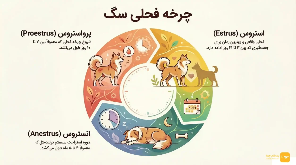 چرخه فحلی سگ