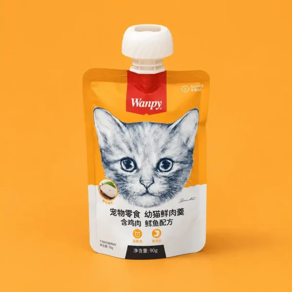 پودینگ ونپی مرغ و ماهی کاد