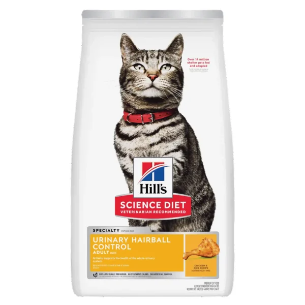 غذای گربه هیلز مدل Urinary Hairball Control